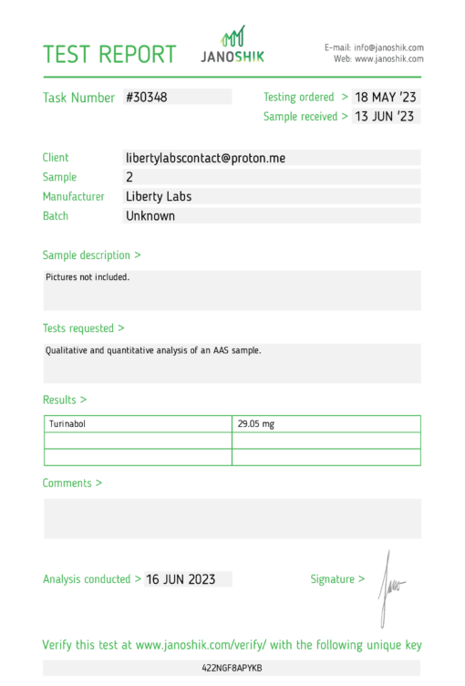 Turinabol 25mg